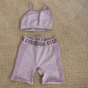 Gymshark bra and shorts